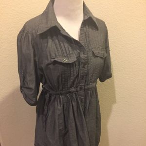 Cinch waste top  short sleeves in Women